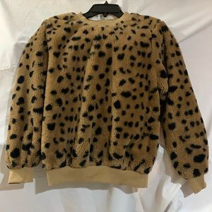 Leopard Print Sweatshirt